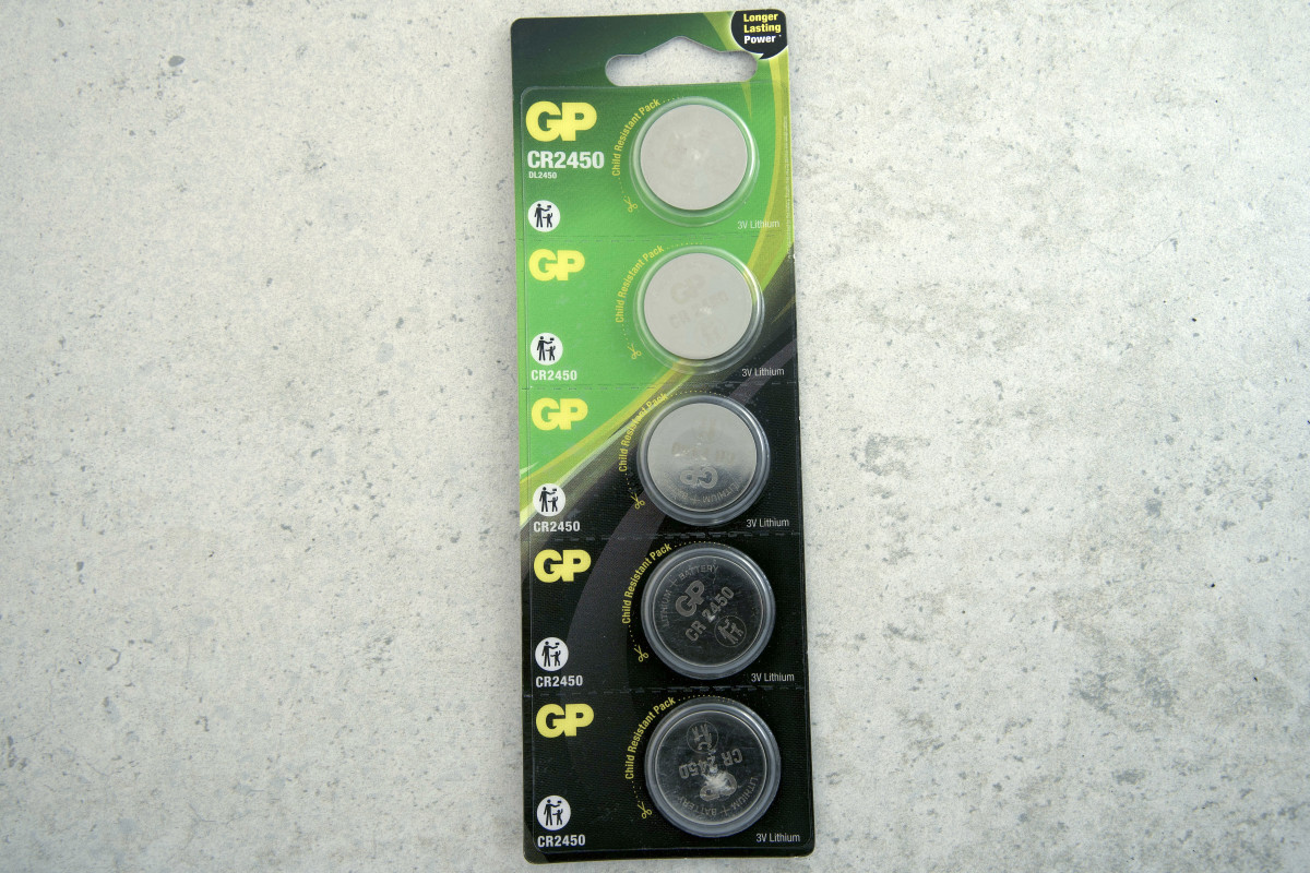 Батарейка GP CR2450 Lithium (1шт)