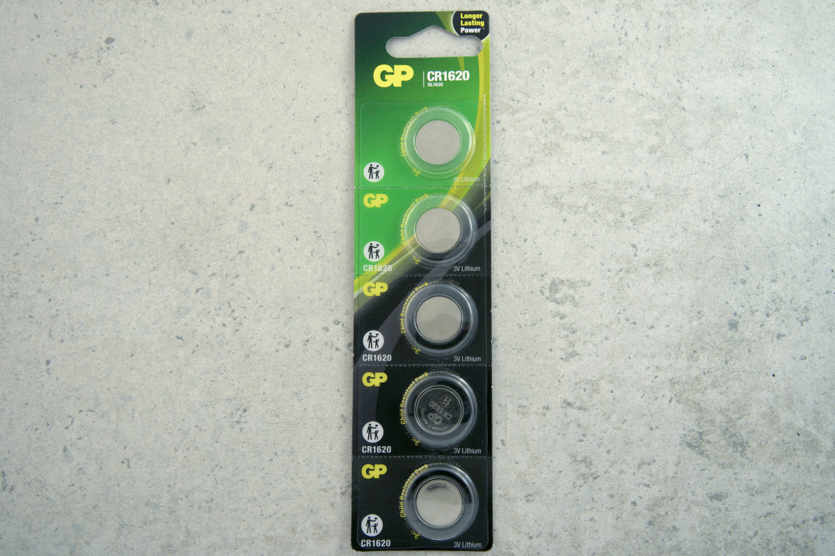 Батарейка GP CR1620 Lithium (1шт)