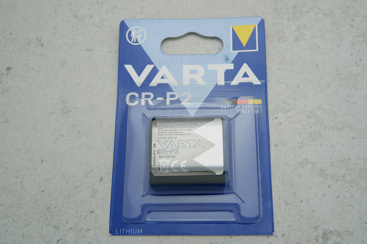 Акумулятор Varta CR-P2 Lithium Cell 6V 1600 мАг (1шт)