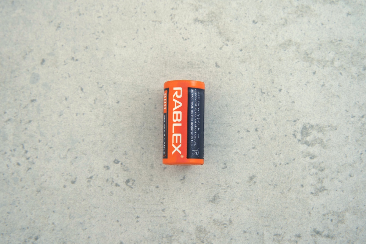 Акумулятори Rablex 16340 800mAh 3.7V RCR123 Li-ion