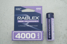 Акумулятор Rablex 18650 Li-Ion 4000 mAh 3,7V (1шт)