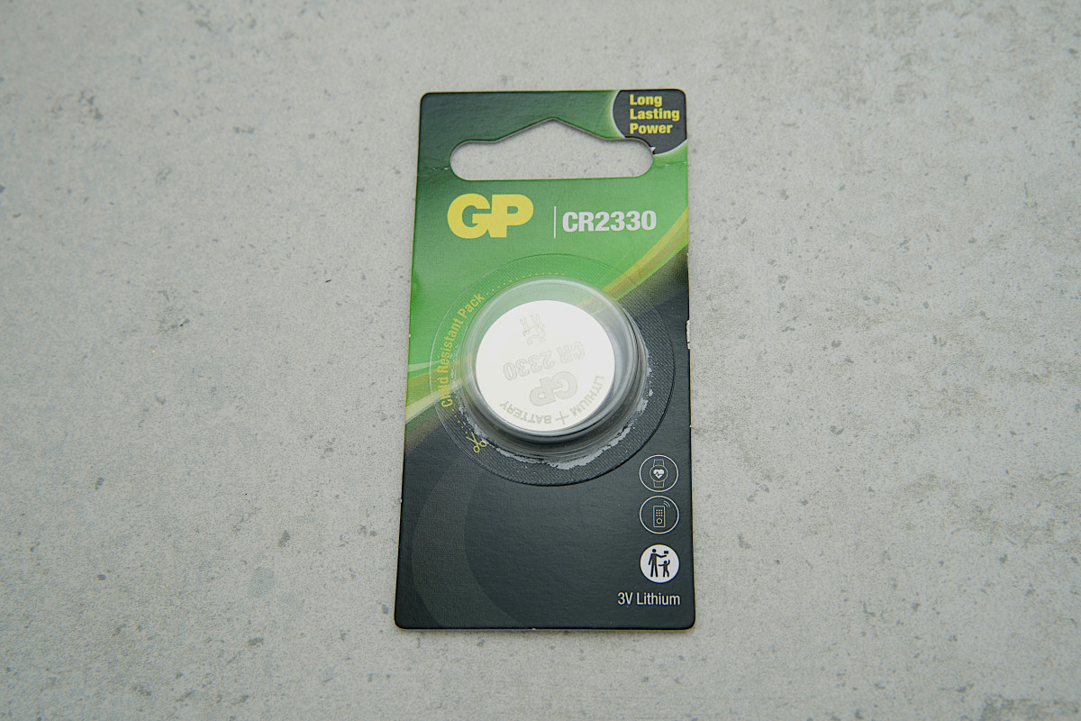 Батарейка GP CR2330 Lithium (1шт)