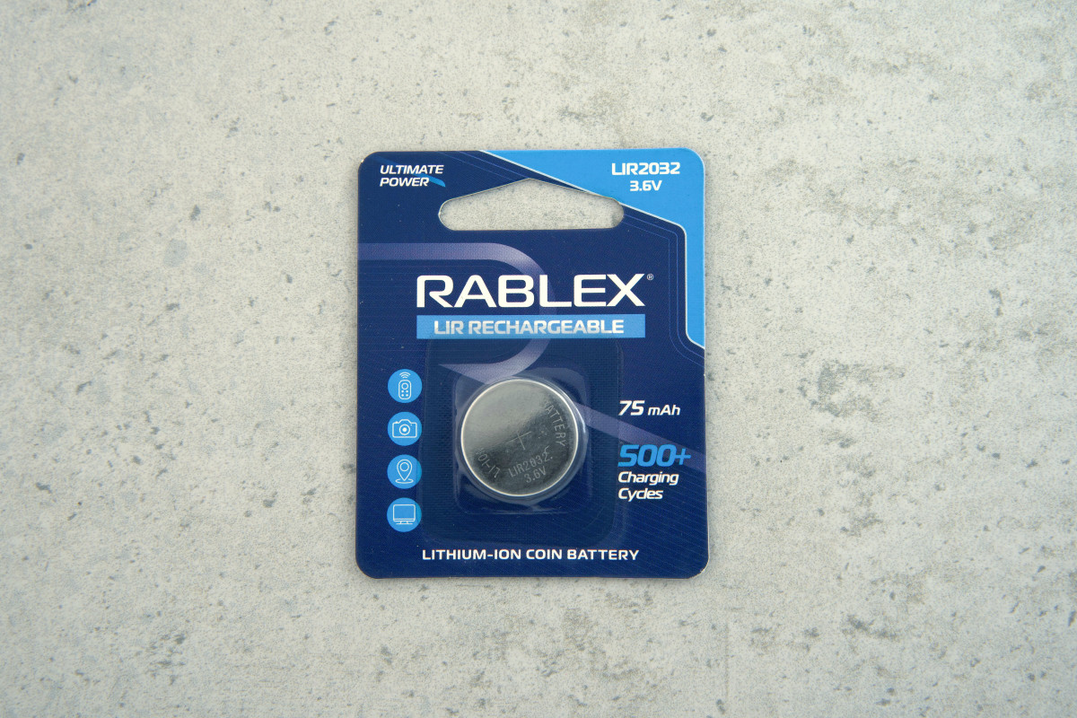 Батарейка Rablex LIR2032 3,6V 75mAh