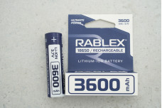 Акумулятор Rablex 18650 Li-Ion 3600 mAh 3,7V (1шт)