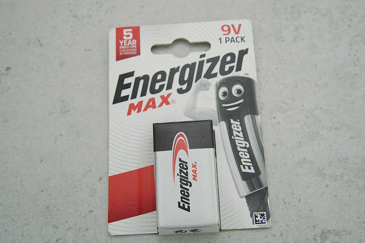 Батарейка Energizer 9V/6LR61 MAX (крона) (1шт)
