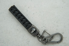 Брелок Chery плетений ремінець чорний