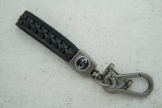 Брелок Lada плетений ремінець чорний