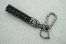 Брелок Lexus плетений ремінець чорний