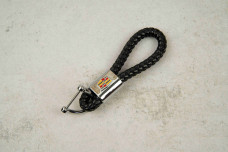 Брелок Porsche джгут чорний