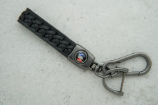 Брелок Buick плетений ремінець чорний