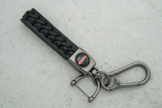 Брелок Haval плетений ремінець чорний