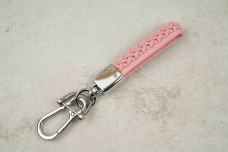 Брелок Lexus плетений ремінець рожевий