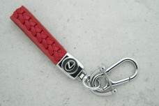 Брелок Lexus плетений ремінець червоний