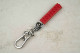 Брелок Mitsubishi плетений ремінець червоний