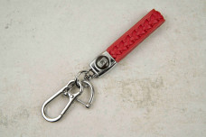 Брелок Rolls-Royce плетений ремінець червоний