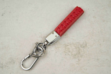 Брелок Acura плетений ремінець червоний