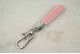 Брелок Chery плетений ремінець рожевий