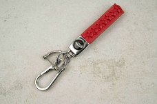 Брелок Chery плетений ремінець червоний