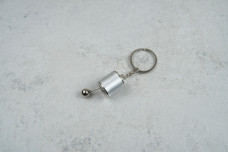 Брелок Коробка передач сірий