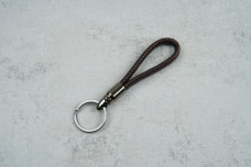 Джгут авто тонкий коричневий з кільцем