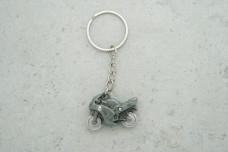 Брелок Мотоцикл металевий