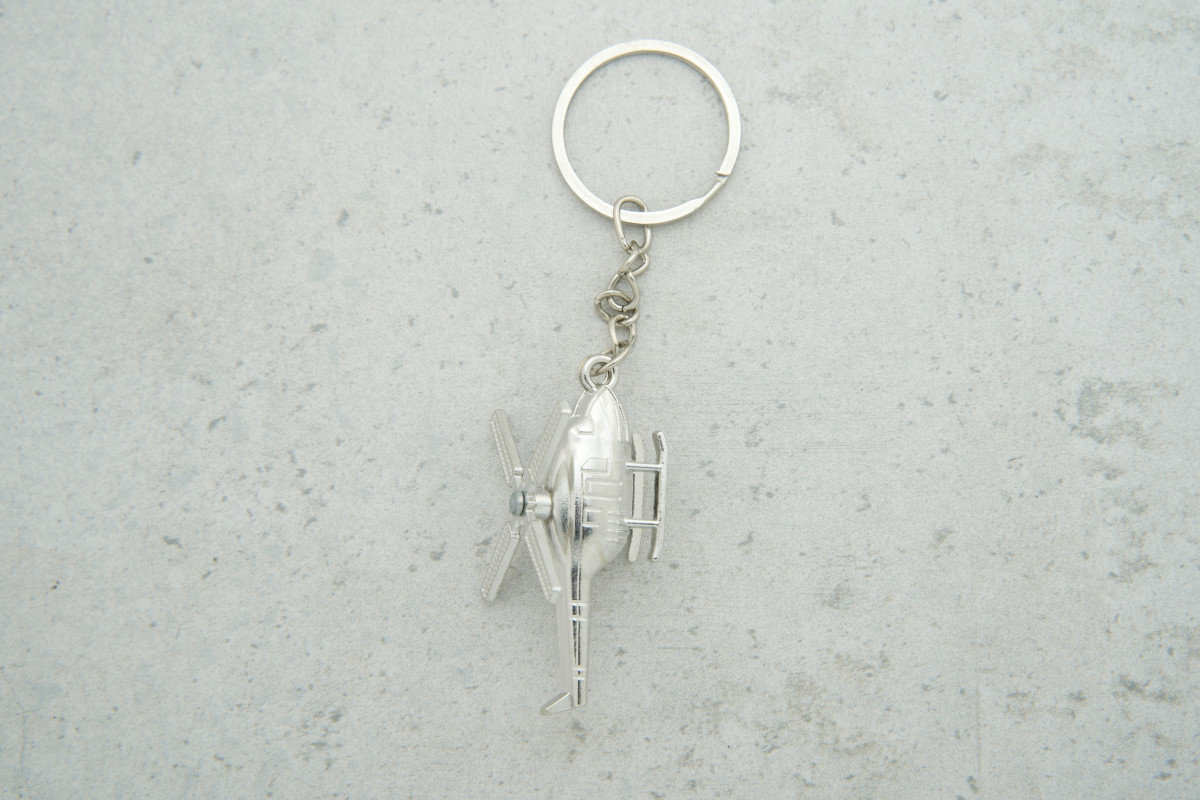 Брелок Вертоліт металевий