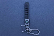 Брелок Skoda плетений ремінець