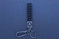 Брелок Mitsubishi плетений ремінець