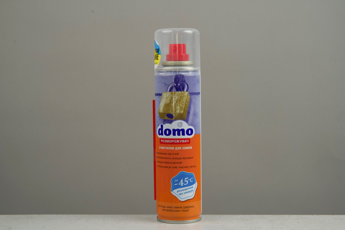 Розморожувач з мастилом для замків DOMO 150мл