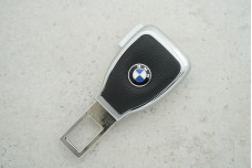 Заглушка ременя безпеки BMW метал + шкіра
