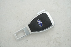 Заглушка ременя безпеки FORD метал + шкіра