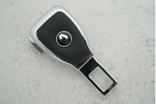 Заглушка ременя безпеки RENAULT метал + шкіра