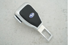 Заглушка ременя безпеки SUBARU метал + шкіра