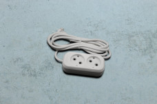 Подовжувач Electro House 2гнізда, 5м, б / з білий