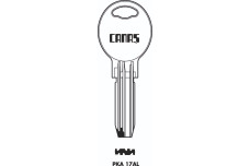 Заготовка ключа Canas PKA 17AL кольоровий