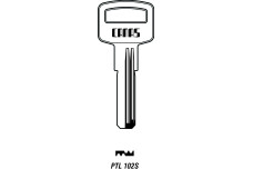 Заготовка ключа Canas PTL 102S  (APECS навiснi замки)
