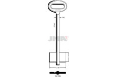 Заготовка ключа JMA 5DVN 6(S) / DV13G(J)