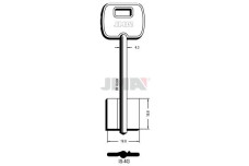 Заготовка ключа JMA 5IE9  / IS4G(J)