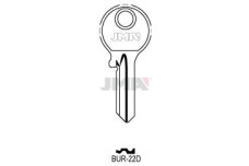 Заготовка ключа JMA BUR 22D (BURG)