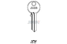 Заготовка ключа JMA FAV 3D