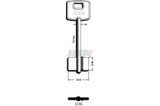 Заготовка ключа JMA CISA CI1G(J) 