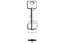 Заготовка ключа JMA CI2G(J) /  SCS7