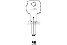 Заготовка ключа JMA AGB 2 (AGB 5 Silka)