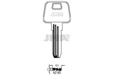 Заготовка ключа JMA AZ 9D (AZ 6R-Silka. HS 7)