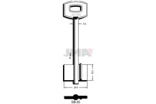 Заготовка ключа JMA SIB 3G (J) / 2SEM 2(Errebi)