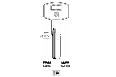 Заготовка ключа TAR 16 (Silka) /TRO1D (J)