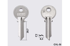 Заготовка ключа JMA CVL 5I / CVL3R