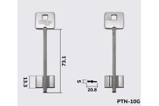 Заготовка ключа Silca 5PT15 (POTENT)