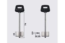 Заготовка ключа Silca CSM(P) / CI8G(J)