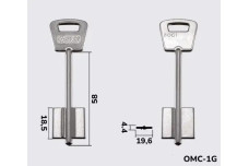Заготовка ключа Silca 5OC1 /  OMC1G
